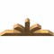 Ekena Millwork Richland Rough Sawn Timber Gable Bracket, Western Red Cedar, 72"W x 27"H x 6"D x 6"F, 9/12 Pitch GBW072X27X0606RIC00RWR - alternate 4